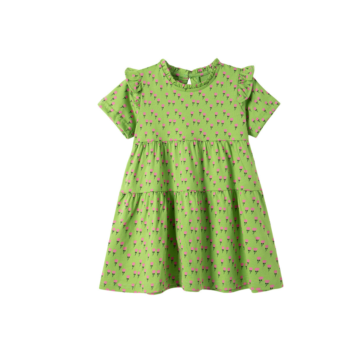 Little Daisy Green Dress