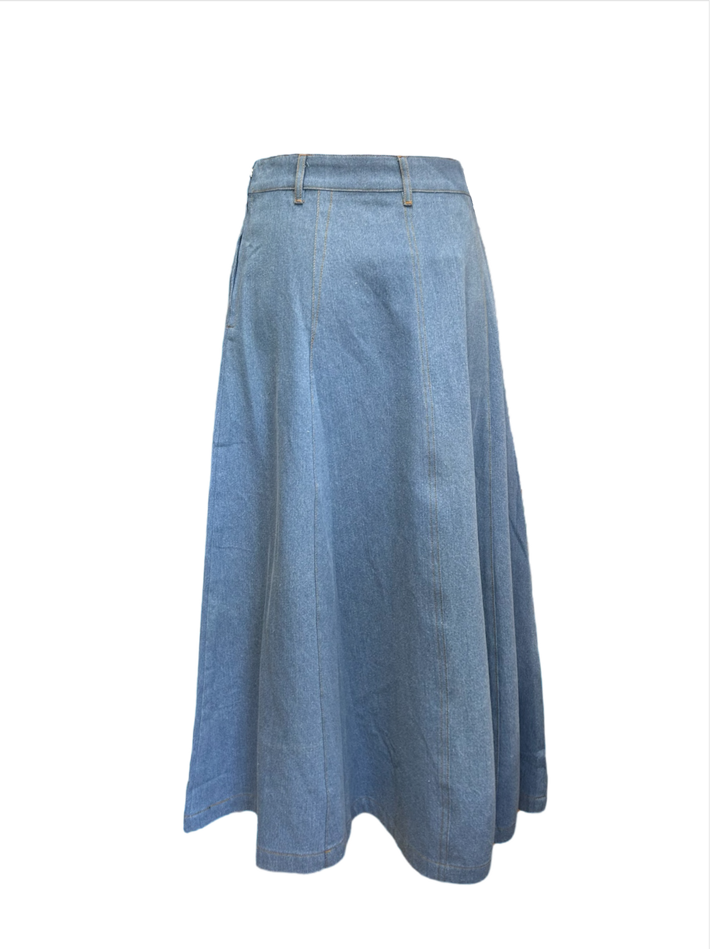 Brooklyn Denim Skirt - light blue