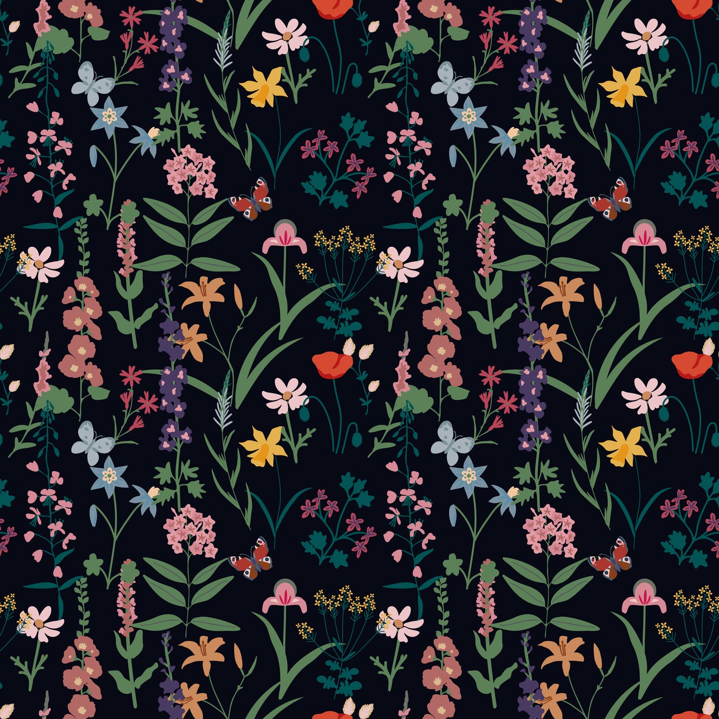 Fabric for Custom order - Floral