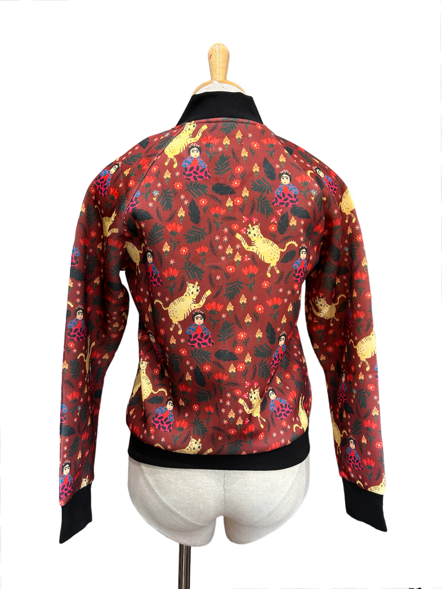 Willow Bomber Jacket - Frida red