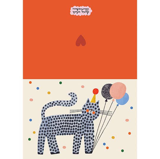 PARTY CAT card