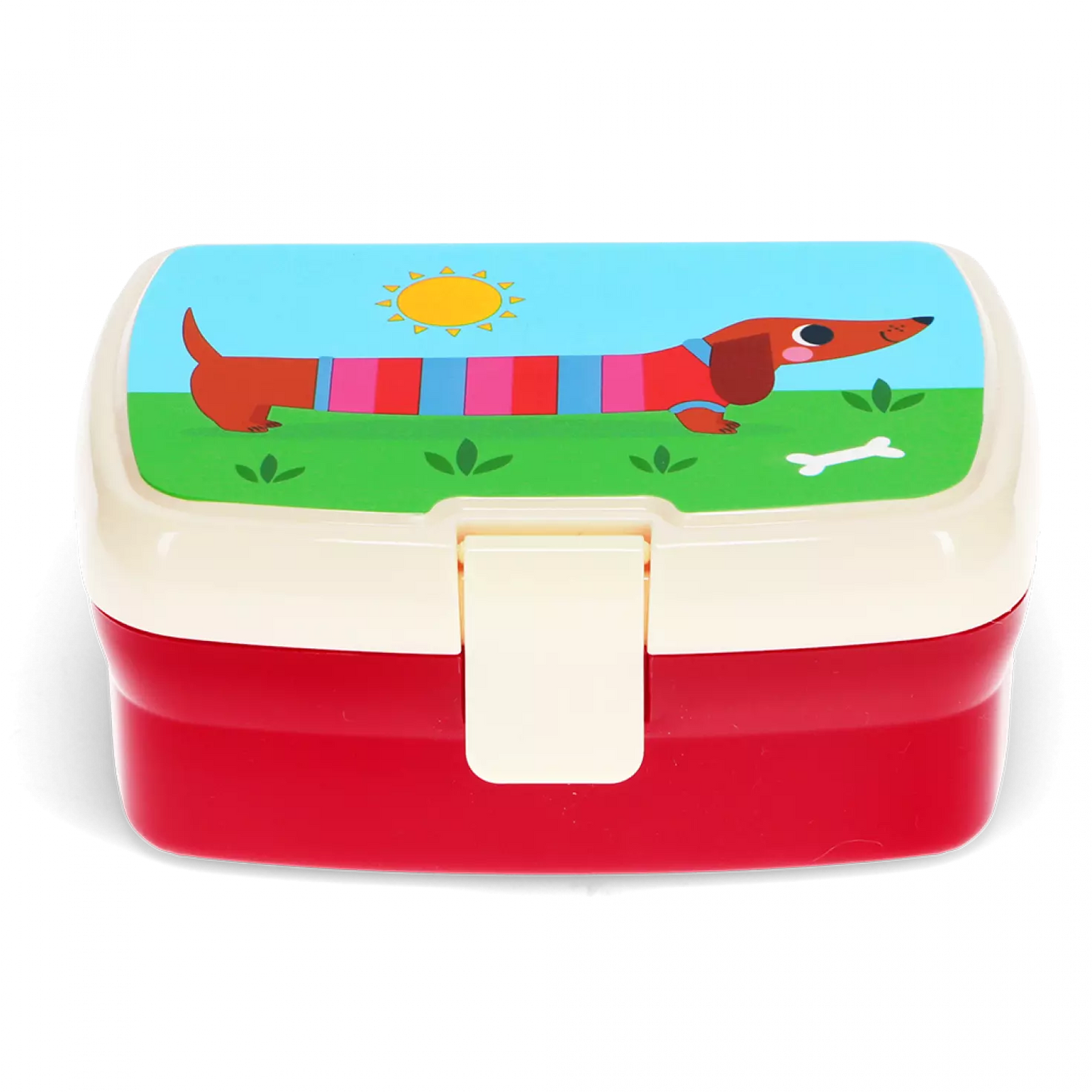 Sausage dog Lunch Box With Tray