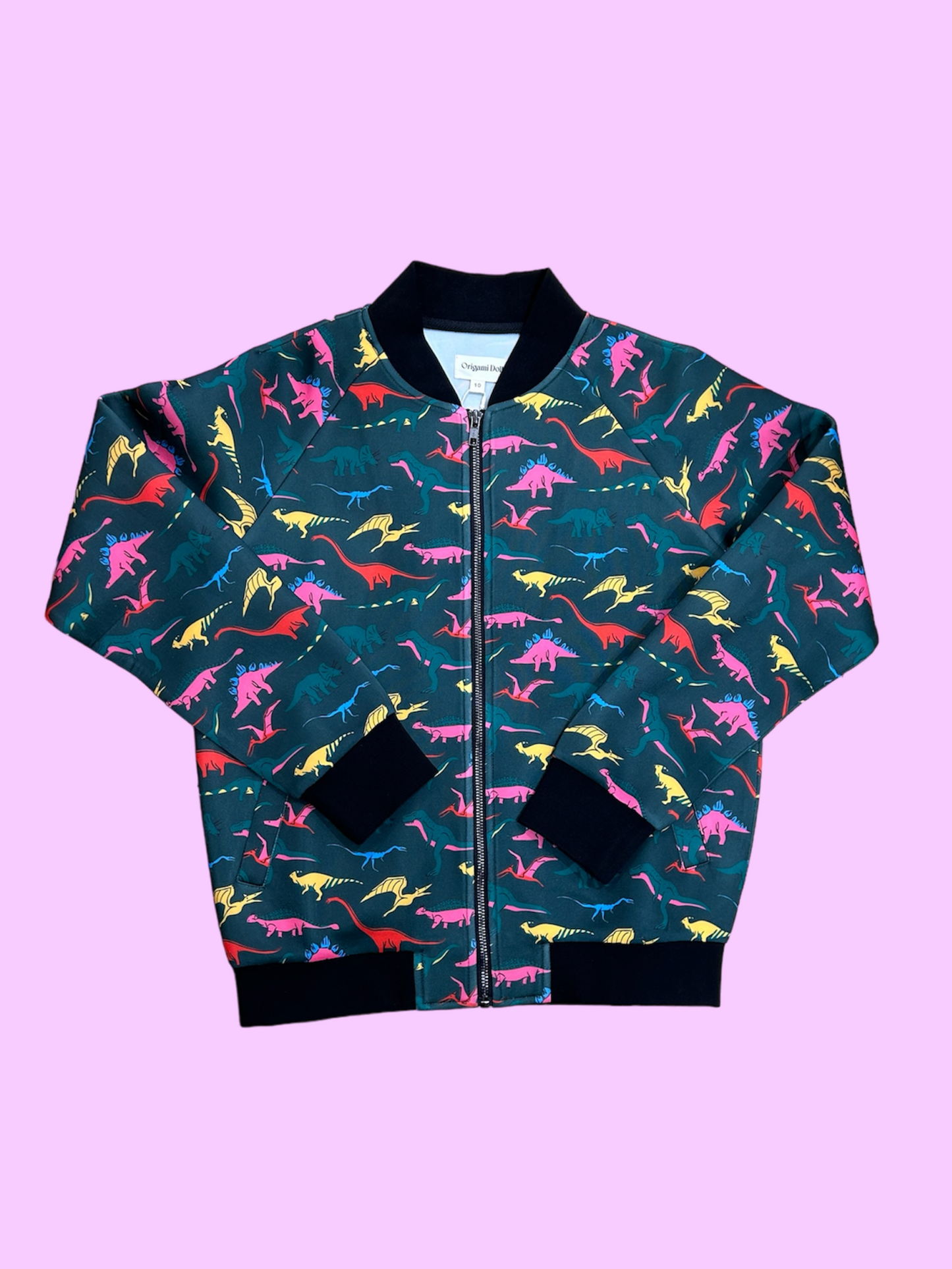 Willow Bomber Jacket - dinosaur