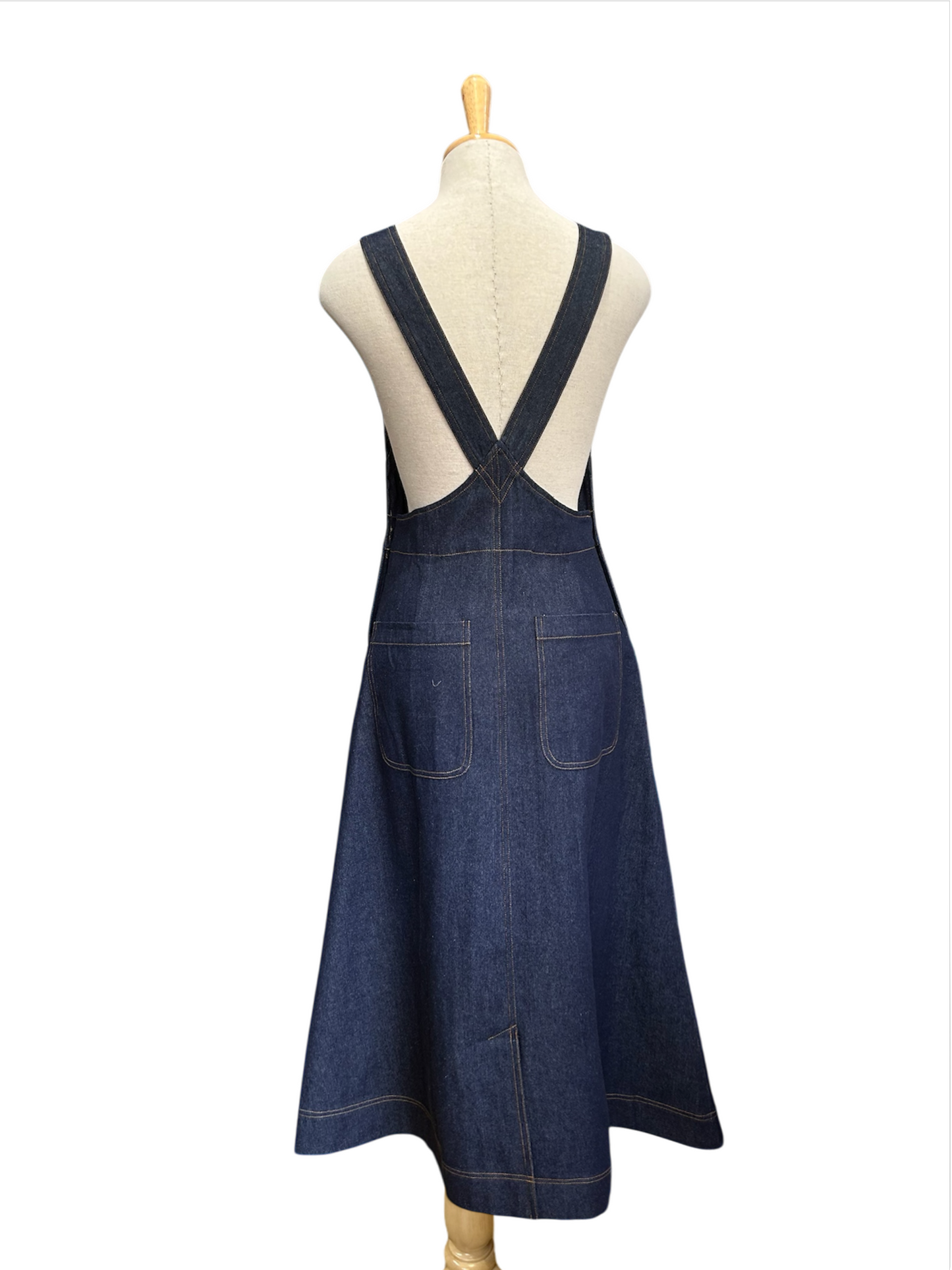 Anna Denim Overall - dark blue