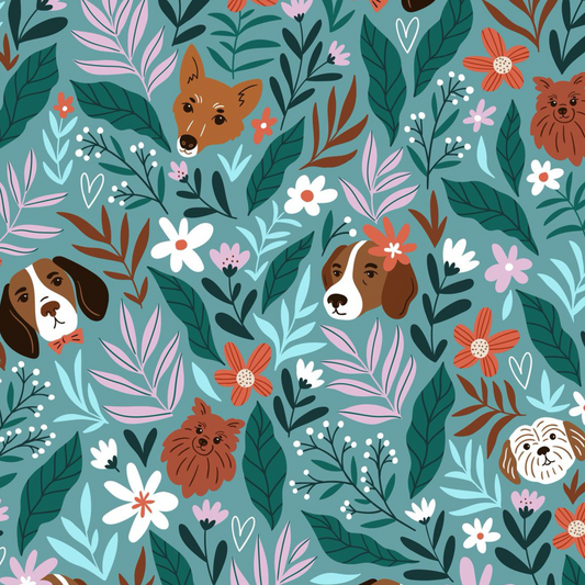 Fabric for Custom order - Dog Lovers