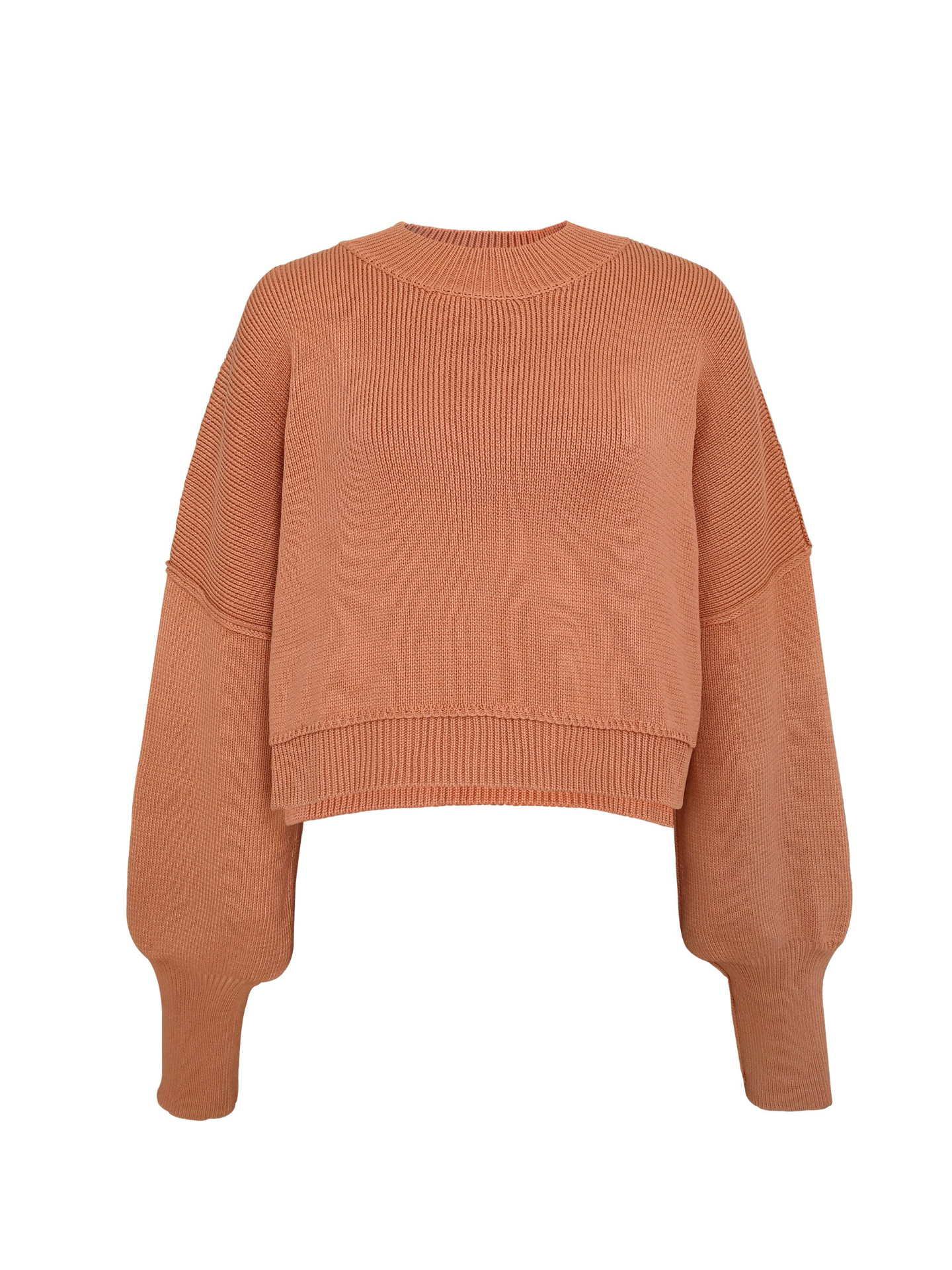 Cropped Basic Kint Pullover (6 Colours Available)