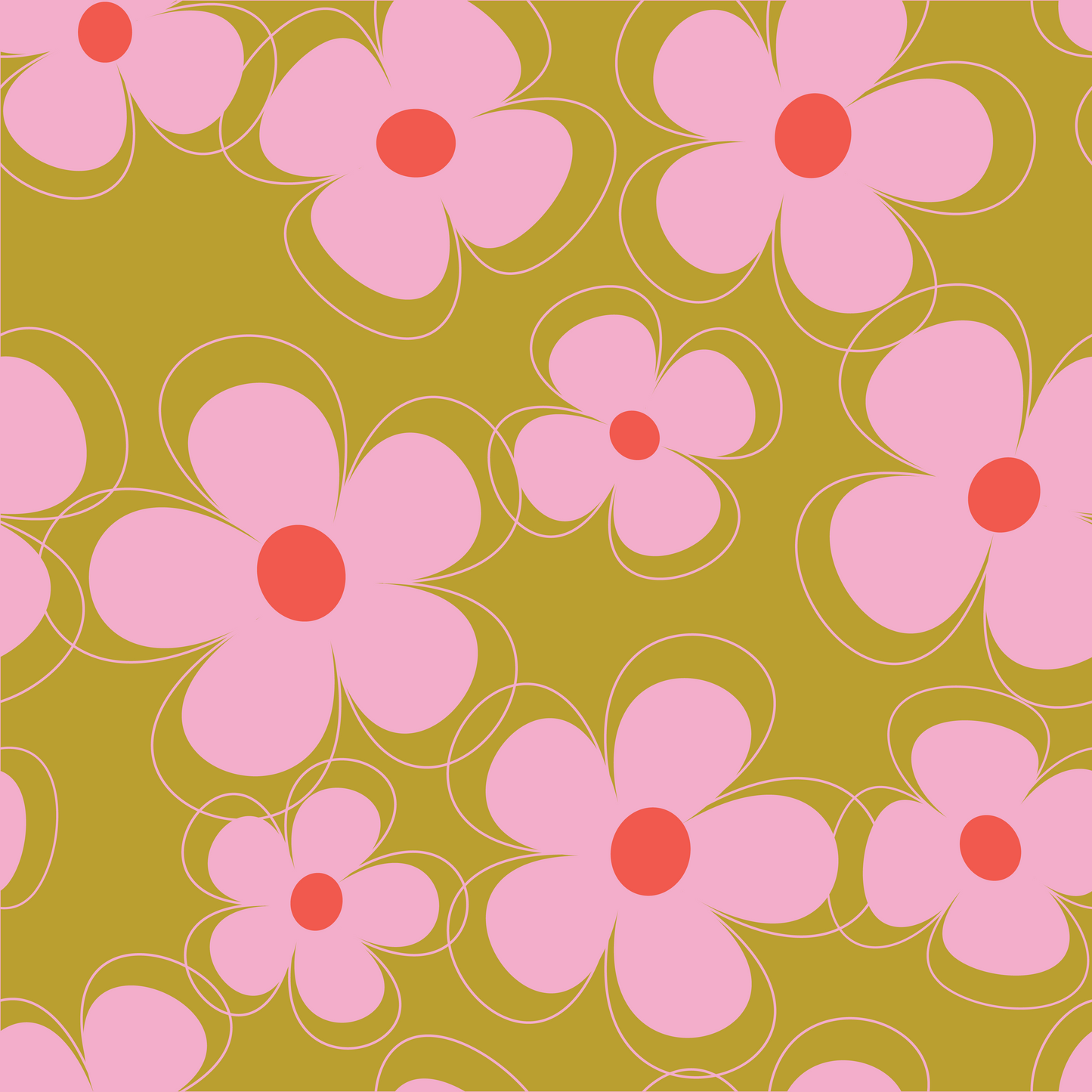 Fabric for Custom order - Floral