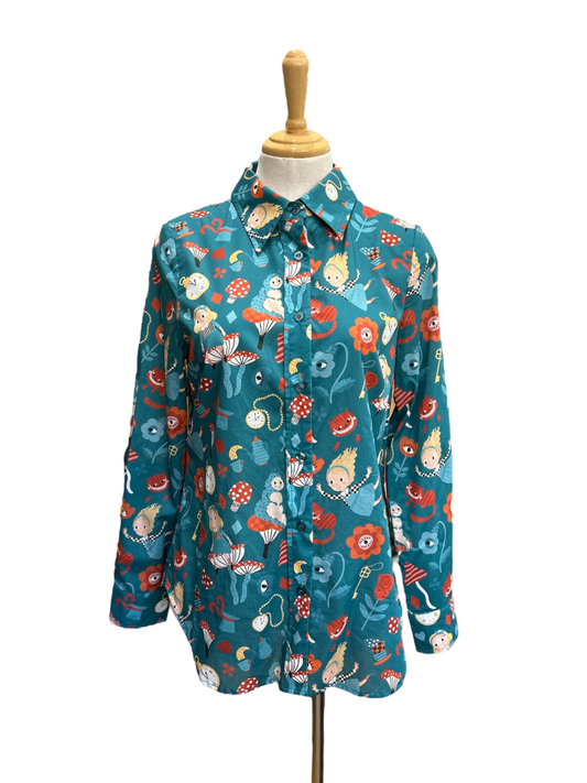 Ivy Collar Shirt - Alice Wonderland