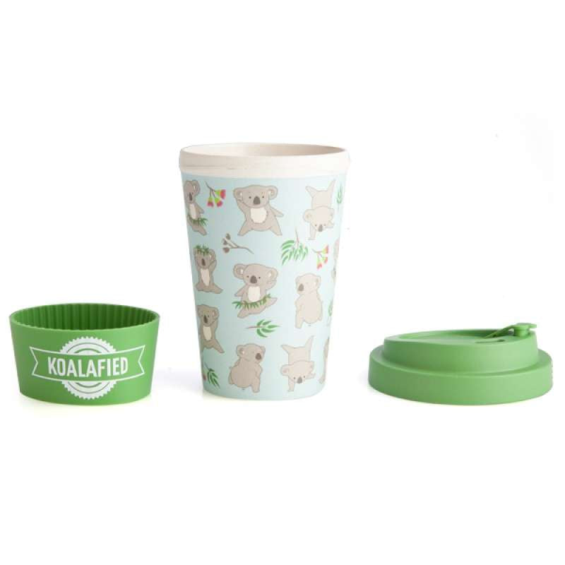 Eco to go bamboo cup koala