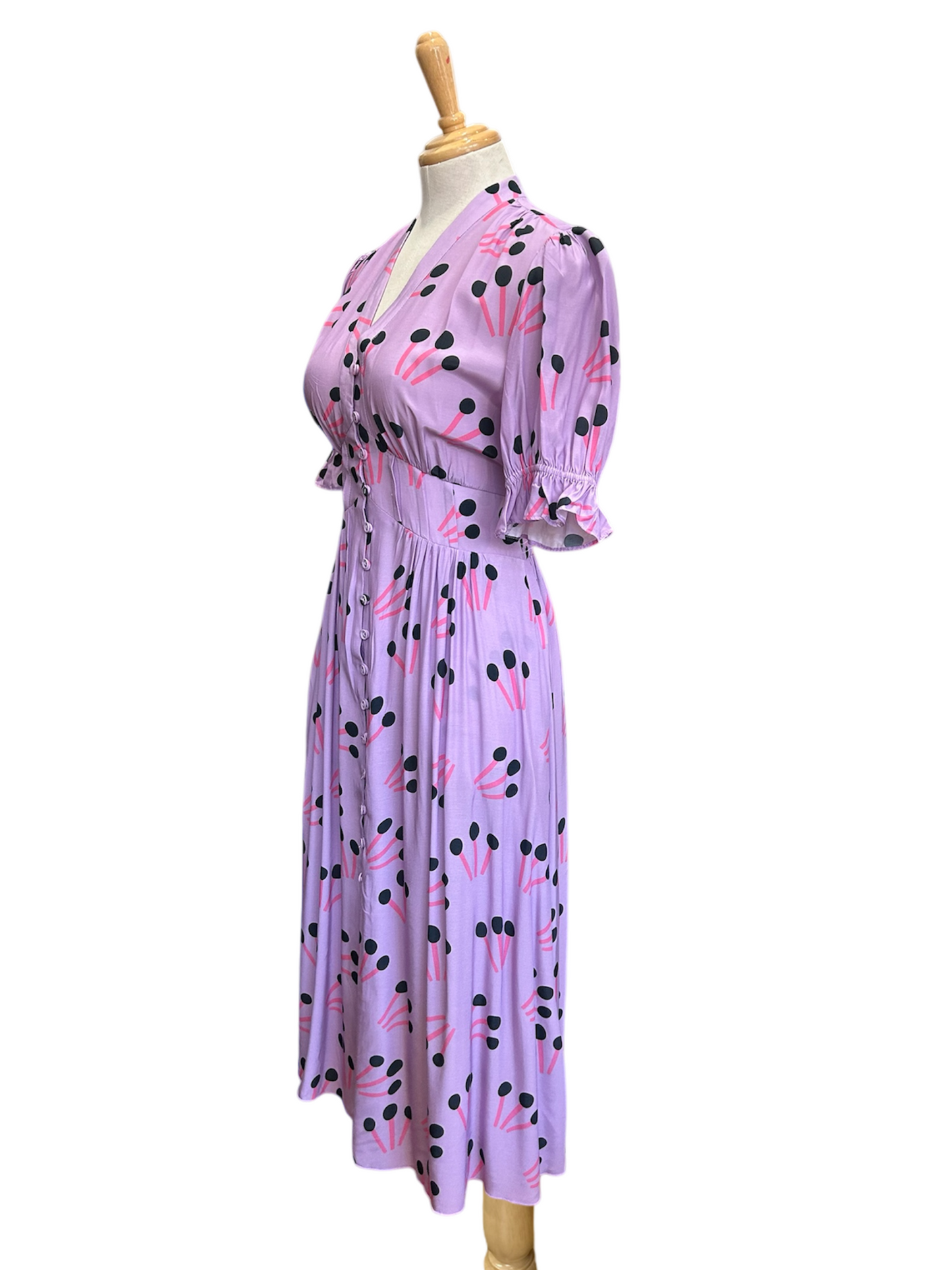 Phoebe Dress - flower pollen