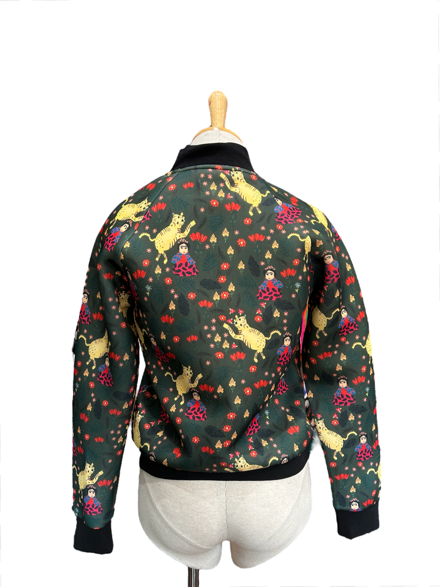 Willow Bomber Jacket - Frida green