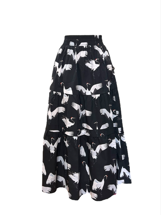 Lola Skirt - Crane Black