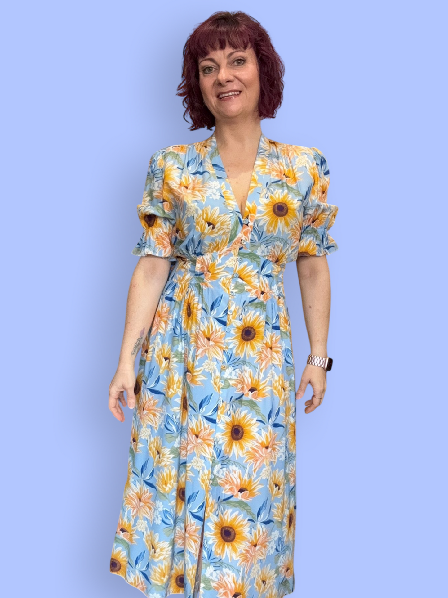 Phoebe Dress - Sunflower