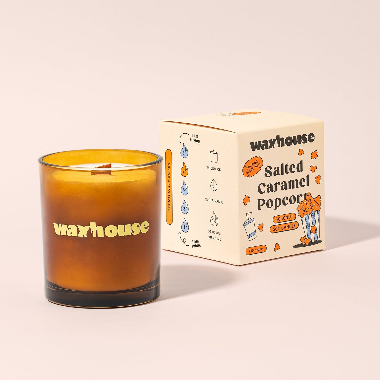 WaxHouse Candles 230g (Newtown Pick Up only)