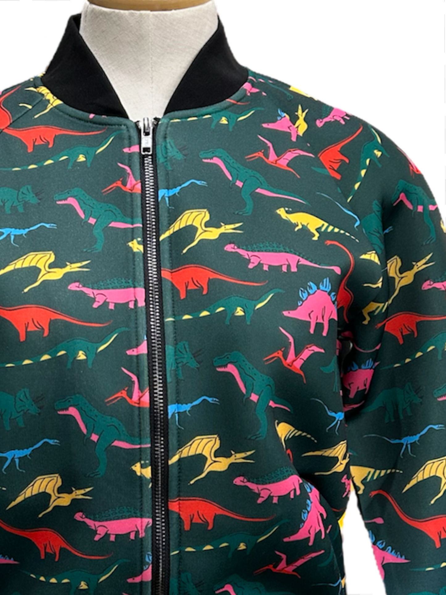 Willow Bomber Jacket - dinosaur