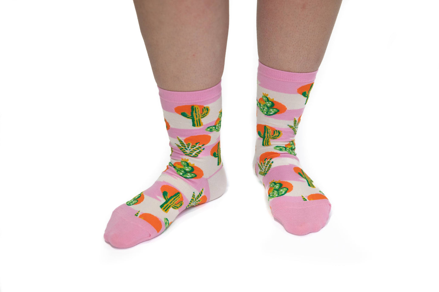 Cactus Sunset - Women's Crew Socks