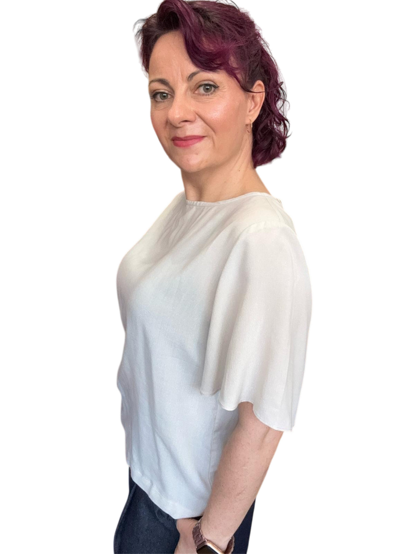 Selene Top - Shimmering Lightweight Viscose