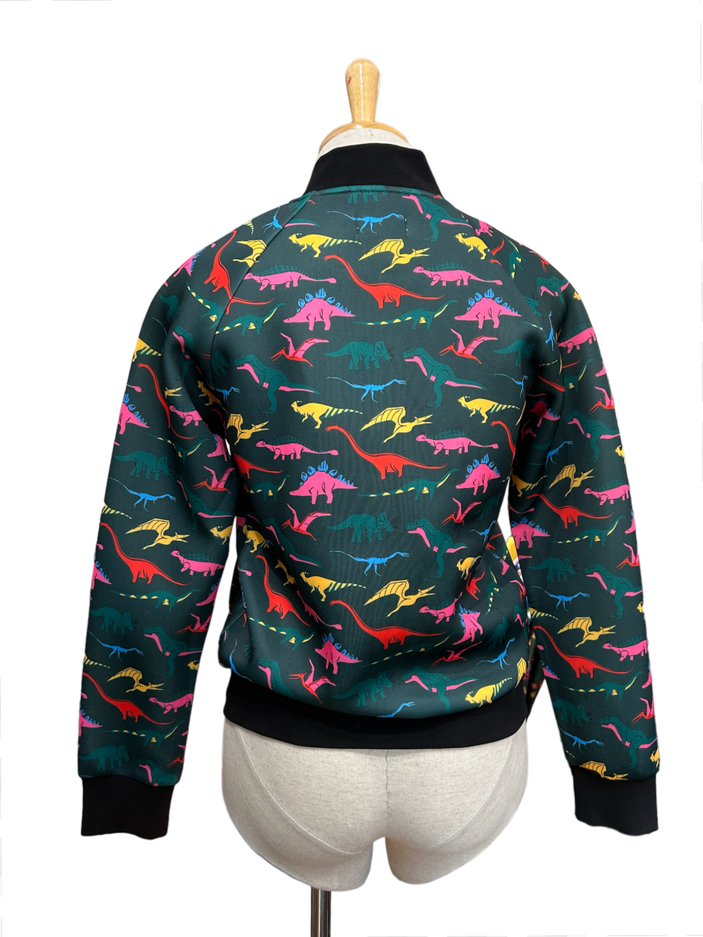 Willow Bomber Jacket - dinosaur