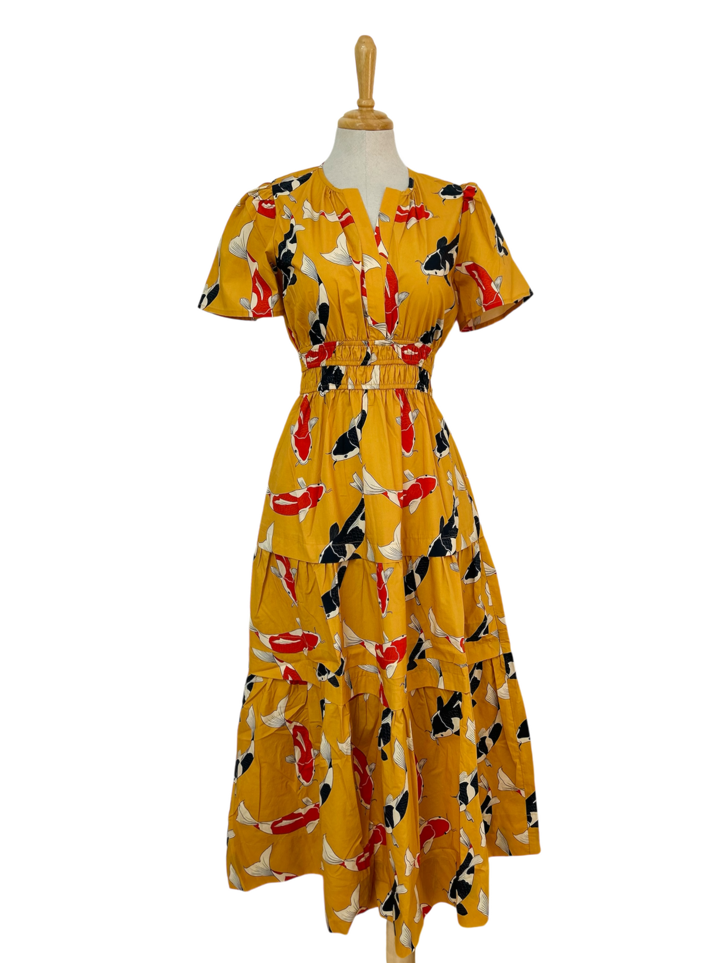 Hanna Dress - Koi Yellow