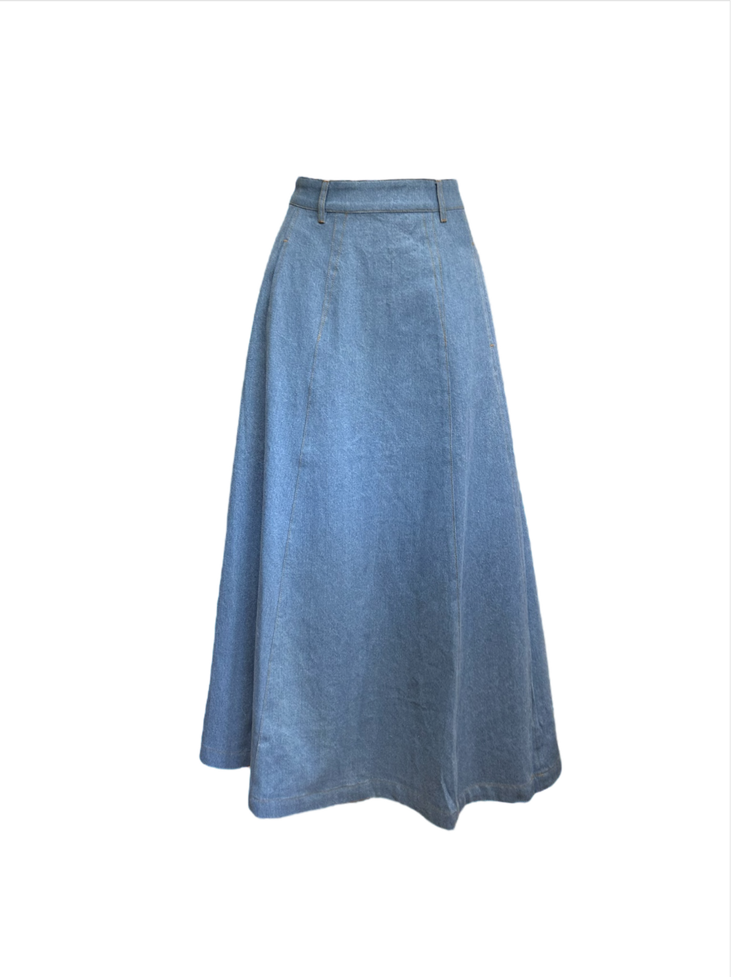 Brooklyn Denim Skirt - light blue