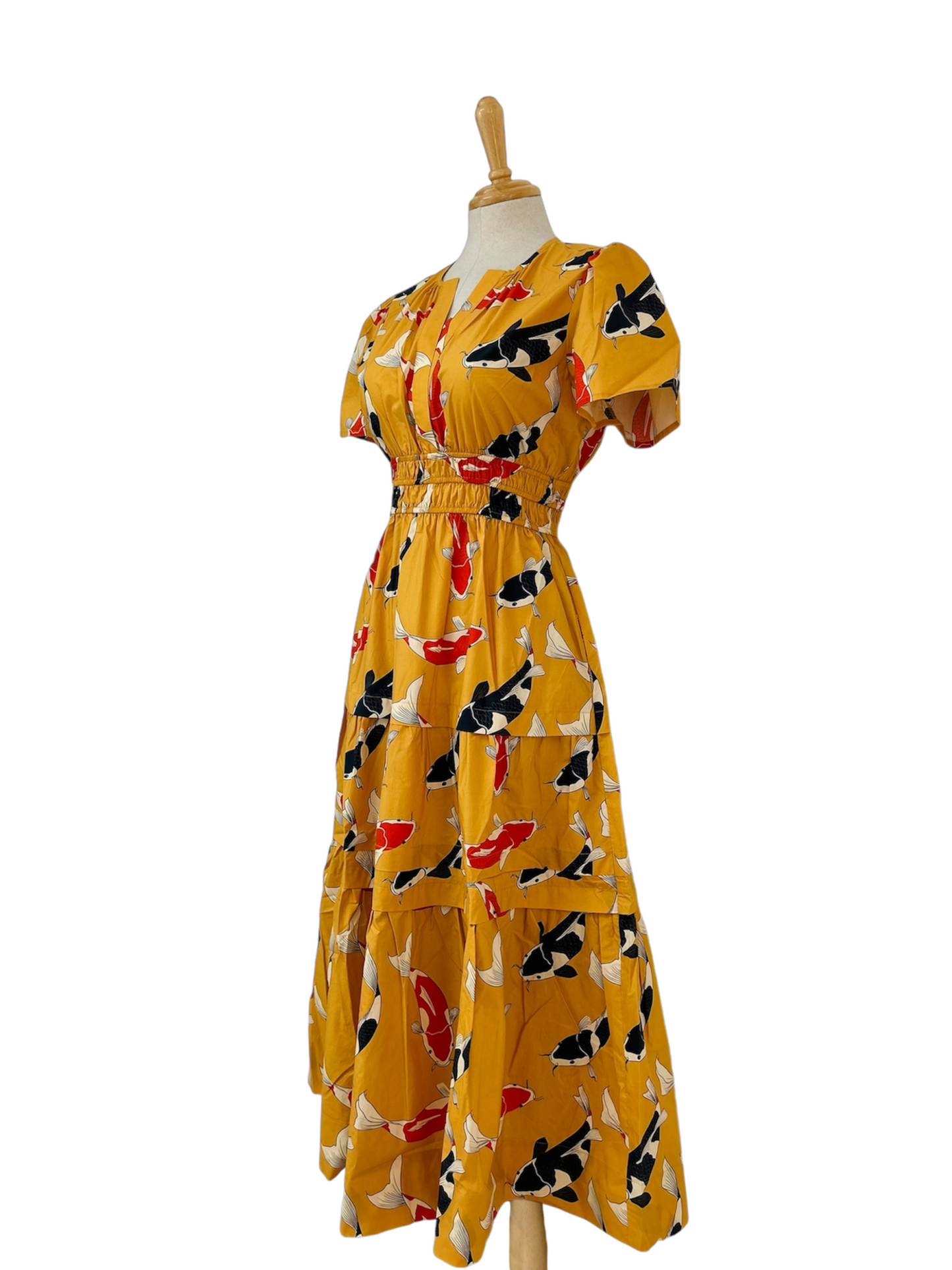 Hanna Dress - Koi Yellow