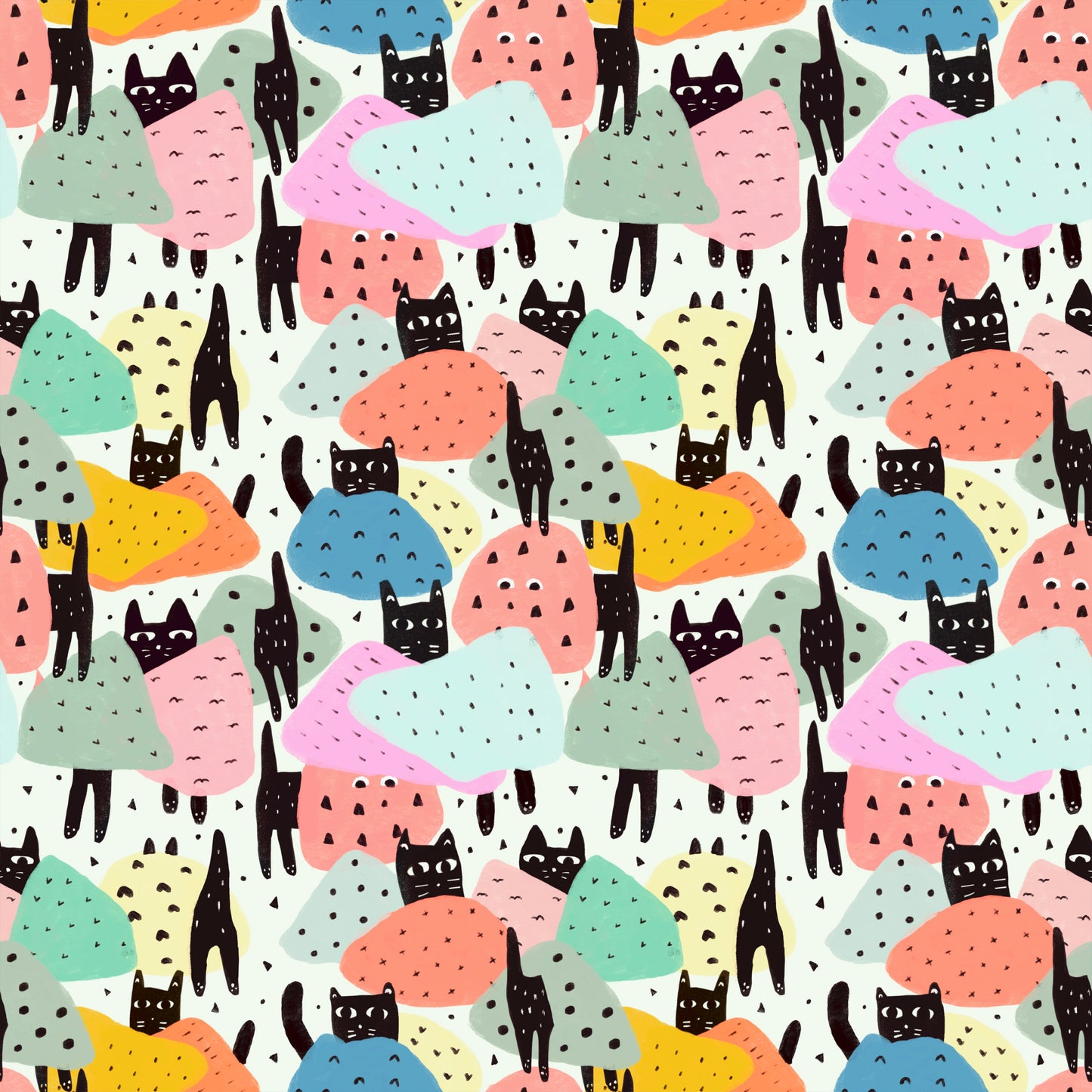 Fabric For Custom order Only - Cat Lovers