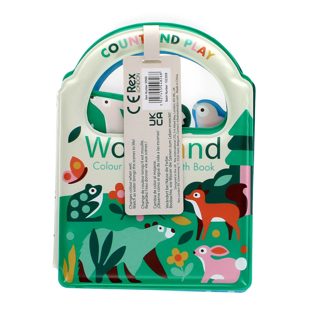 Rex London Colour Changing Woodland Bath Book