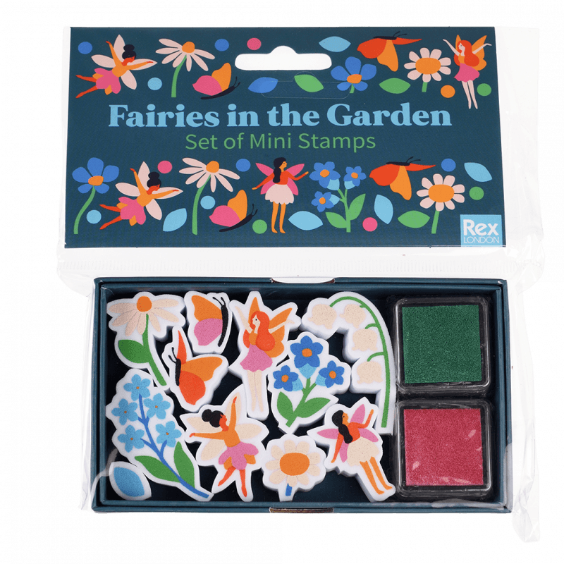 Set Of Mini Stamps -fairies