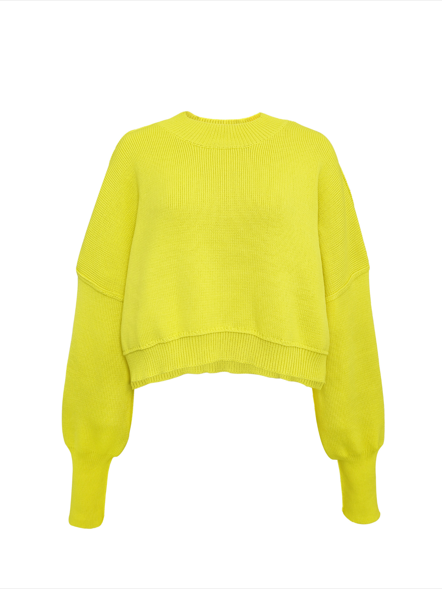 Cropped Basic Kint Pullover (6 Colours Available)