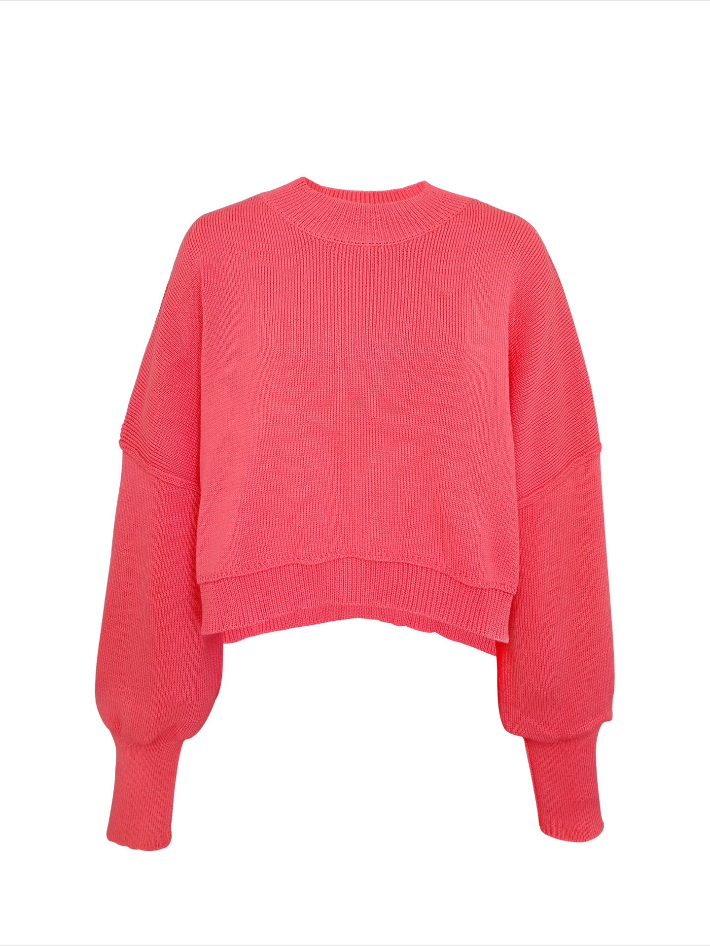 Cropped Basic Kint Pullover (6 Colours Available)