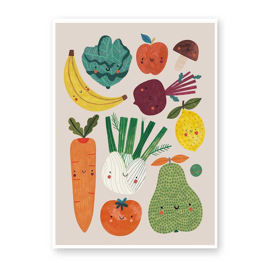 FRUITS AND VEGGIES print