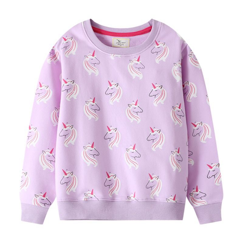 Purple Unicorns pullover (Last one/ 2 yrs old) – Origami Doll